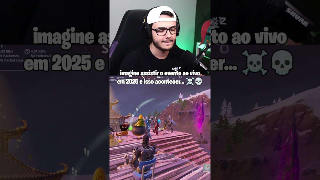 ESTRAGANDO o EVENTO AO VIVO do Fortnite ☠️💀