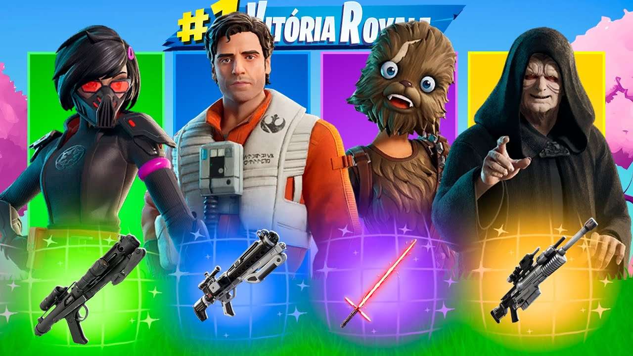 DESAFIO ALEATÓRIO da TEMPORADA de STAR WARS Fortnite