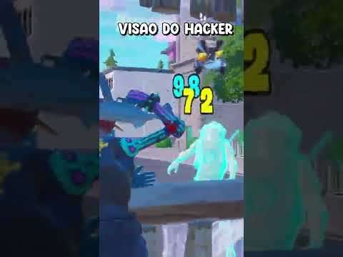 Esse cara usou HACK de ficar INVISÍVEL no FORTNITE... 😰