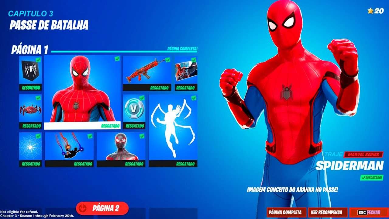 PASSE de BATALHA, ITENS e SKINS que podem CHEGAR ao CAPÍTULO 3 do Fortnite!