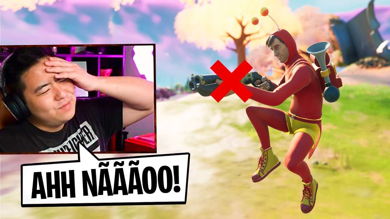 AÍ NÃO!! por que fui levar esse item?? kkkkkkkkkkk | FORTNITE