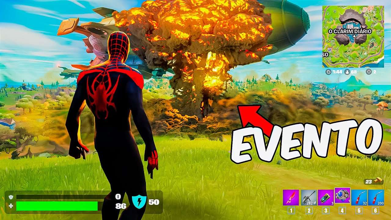 ASSISTINDO o EVENTO AO VIVO do Fortnite Temporada 2