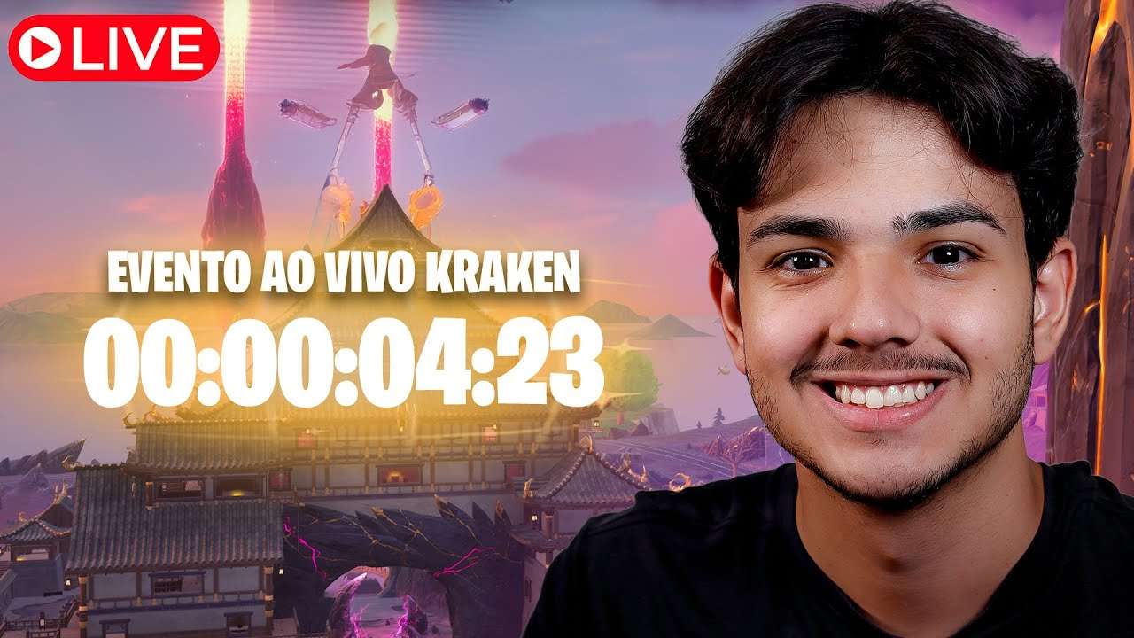 🔴LIVE! CONTAGEM REGRESSIVA DO EVENTO AO VIVO DO FORTNITE