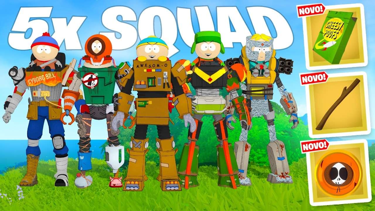 TUDO QUE VOCÊ PERDEU NA ATUALIZAÇÃO SOUTH PARK X FORTNITE!