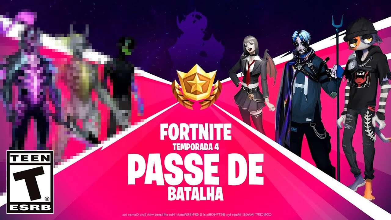 ESSE É O PASSE DE BATALHA DA TEMPORADA 4