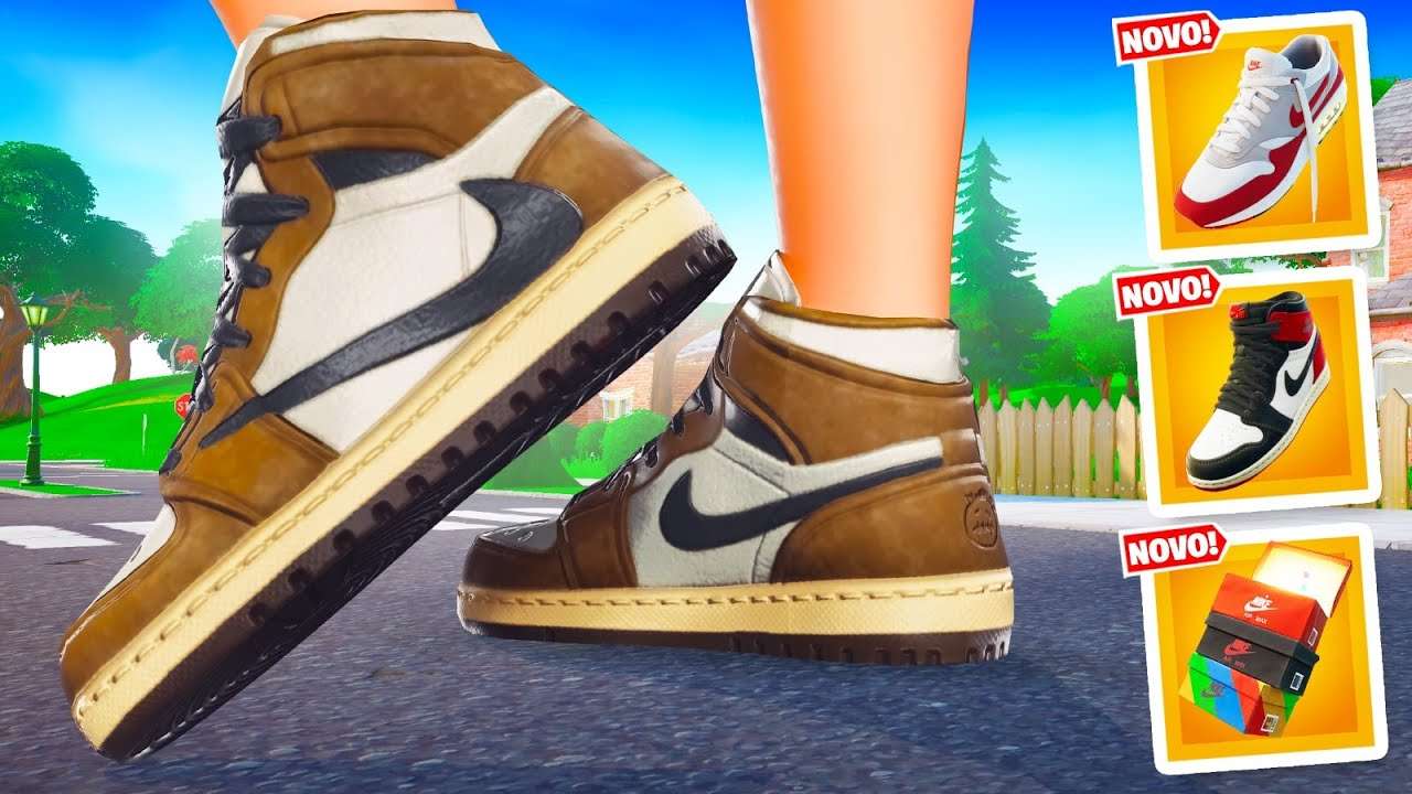 NOVA ATUALIZAÇÃO! TENIS E VAZAMENTOS CHEGARAM AO FORTNITE!