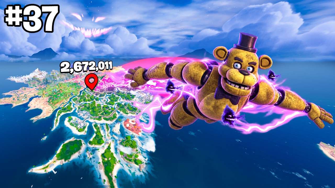 TESTEI os MAIORES MITOS de FNAF na NOVA ATUALIZAÇÃO do FORTNITEMARES!