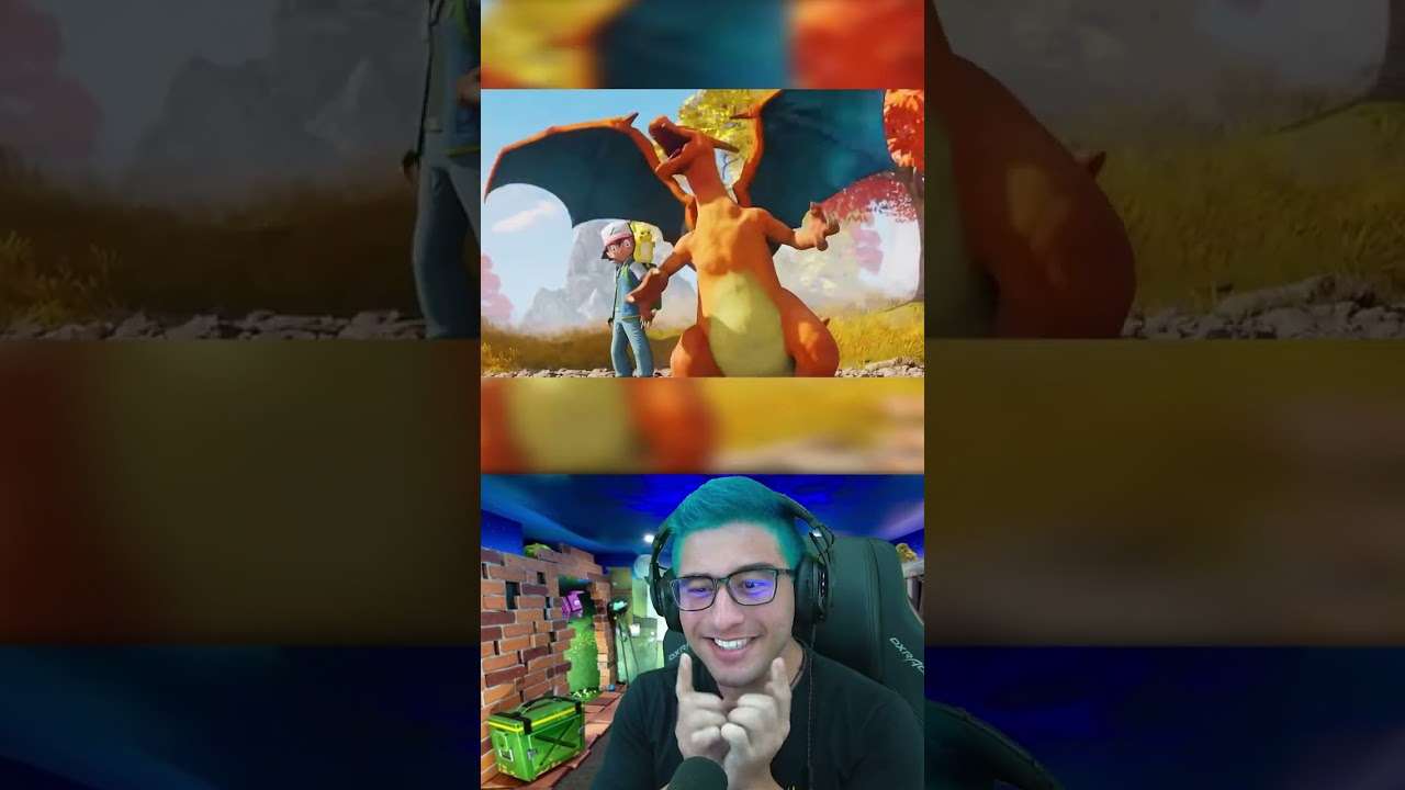 O TRAILER SECRETO DO POKEMON NO FORTNITE FEITO POR UM FÃ #shorts