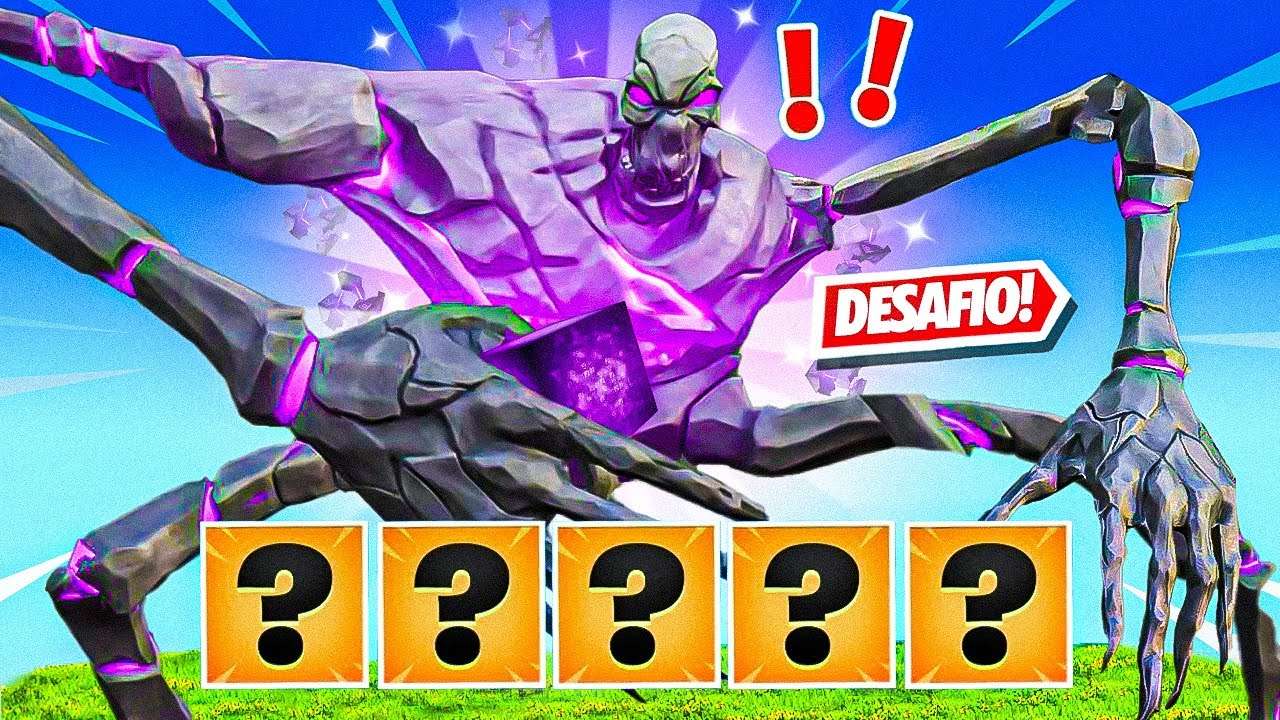 DESAFIO DO NOVO *BOSS* MÍTICO DO FORTNITE!!