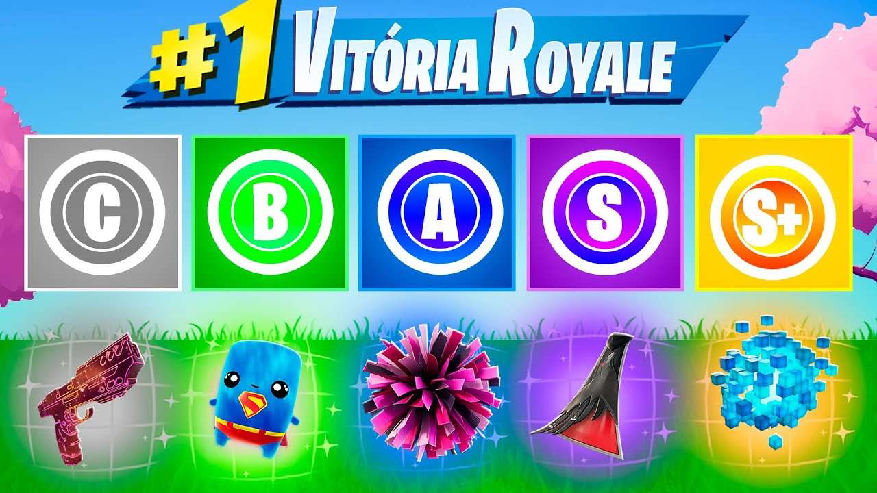 DESAFIO DOS RANKS ALEATÓRIO NO FORTNITE