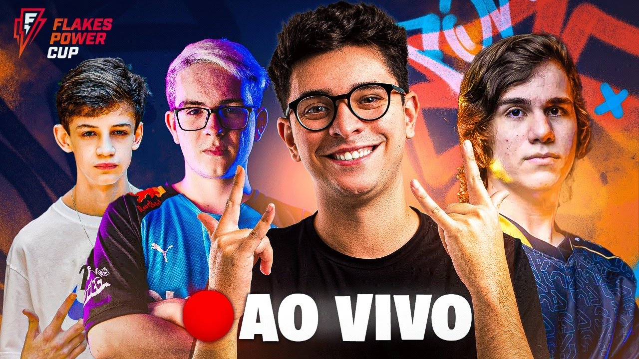 AO VIVO! FLAKES POWER CUP DE FORTNITE! SEMIFINAL DIA 1