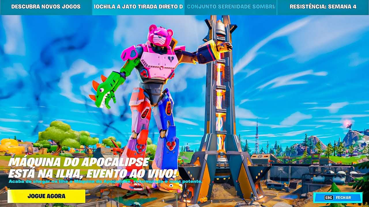 ATUALIZAÇÃO CHEGOU! EVENTO AO VIVO, ROBÔ E TUDO DA ATUALIZAÇÃO 20.40