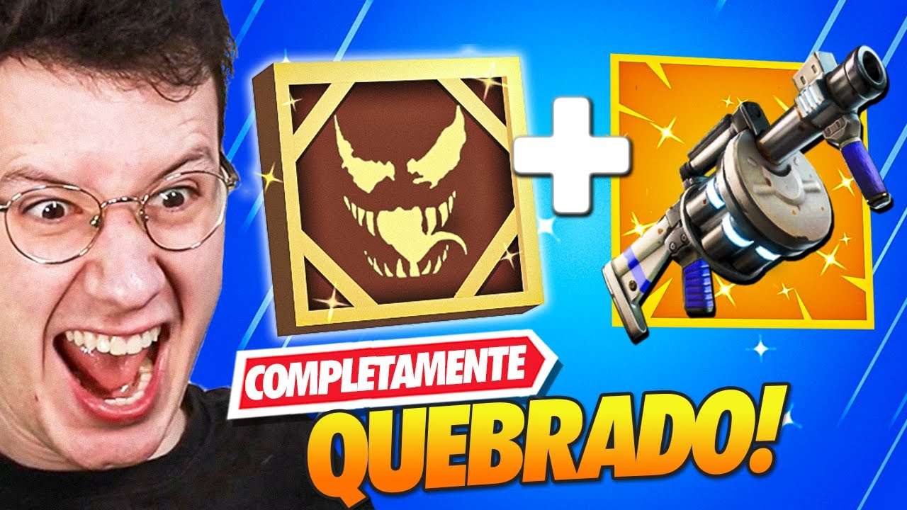 O COMBO QUE QUEBROU O FORTNITE!!