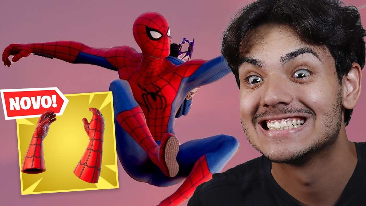 Homem Aranha CHEGOU no Fortnite e está INCRIVEL!