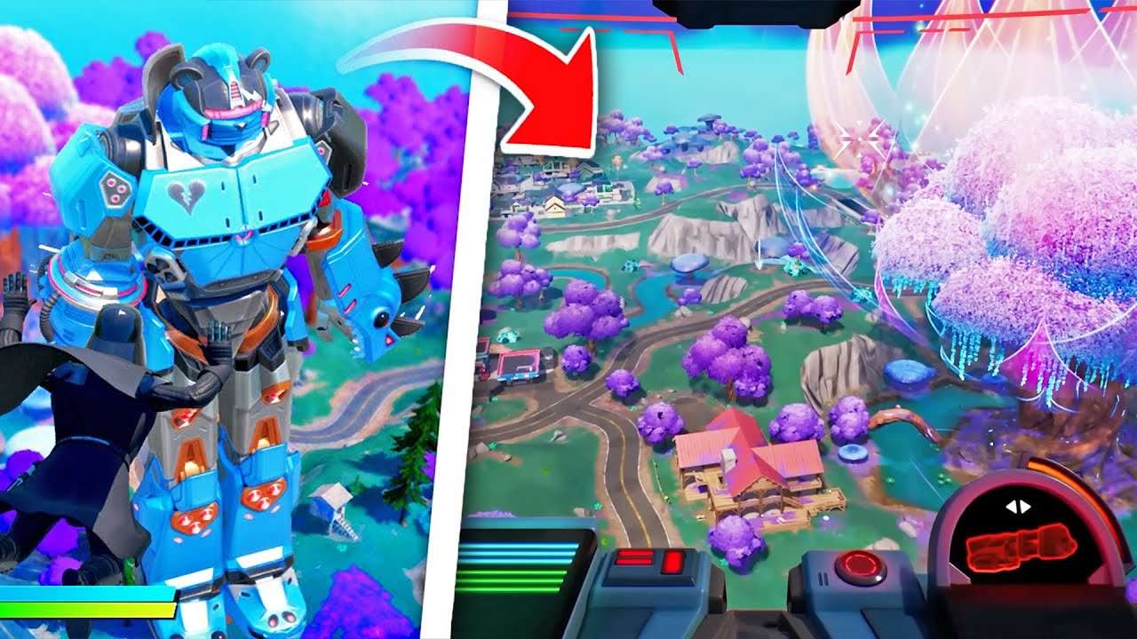 AGORA! ROBO GIGANTE DO EVENTO AO VIVO ESTÁ NA TEMPORADA 3 FORTNITE.. ( OFICIAL )