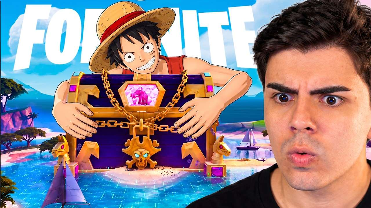 A ATUALIZAÇÃO FINAL da TEMPORADA 4 MUDOU TUDO no FORTNITE! (TEASER DE ONE PIECE)