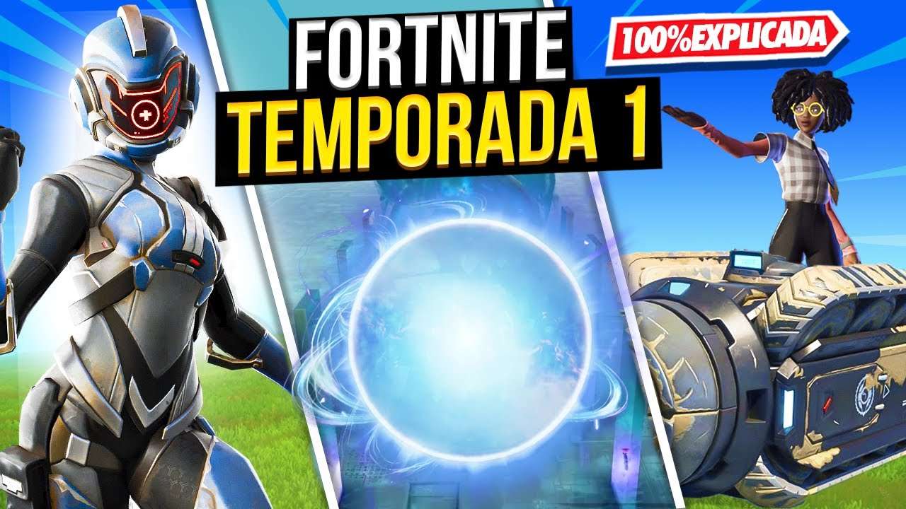 HISTÓRIA DA TEMPORADA 1 (CAP. 3) COMPLETA!! - FORTNITE