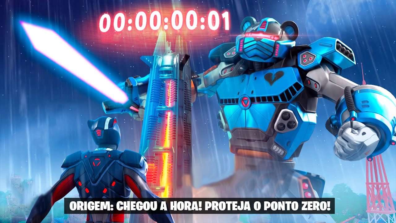 🔴AGORA! COMEÇOU EVENTO AO VIVO DO ROBO GIGANTE TEMPORADA 3 ( FORTNITE COLISÃO )