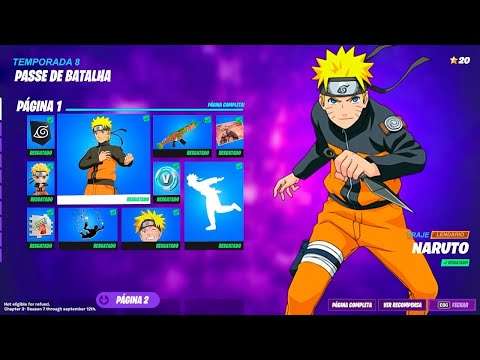 NARUTO CONFIRMADO NO FORTNITE! 😎😱 #Shorts