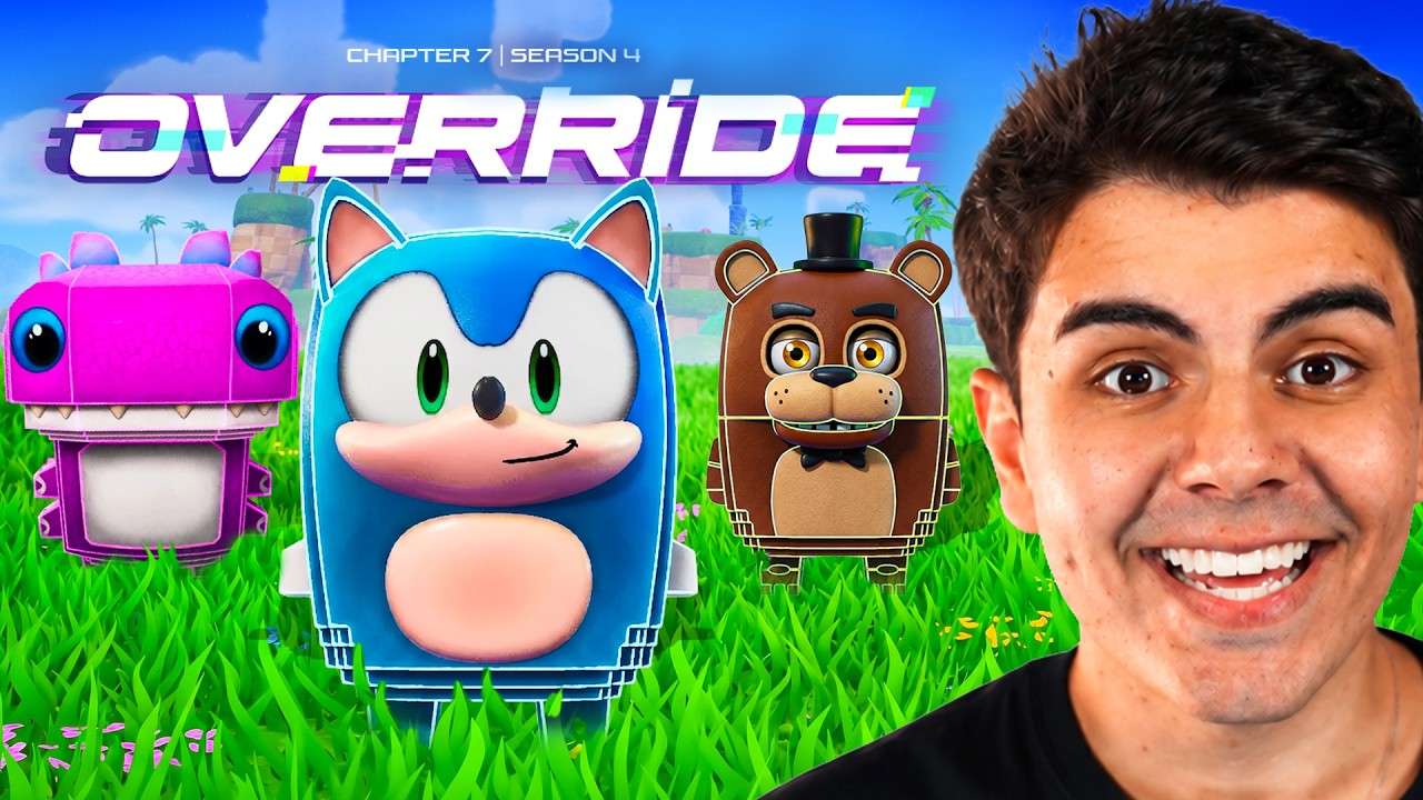 TUDO que VOCÊ PERDEU na TEMPORADA 4 do FORTNITE x SONIC! (TODAS AS NOVIDADES)