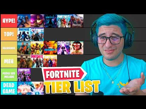CLASSIFIQUEI TODAS AS TEMPORADAS DO FORTNITE