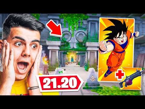 DRAGON BALL?! PASSAGEM SECRETA E TUDO DA ATUALIZAÇÃO - FORTNITE
