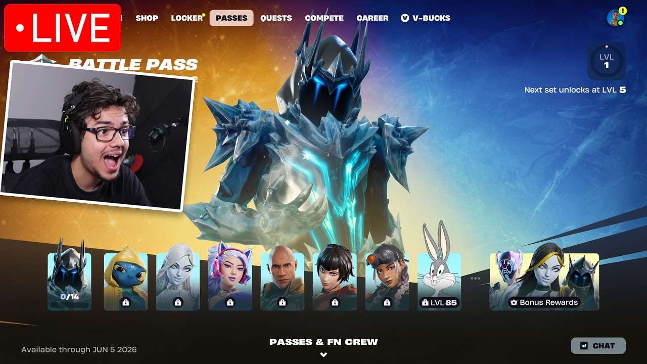 🔴AGORA! NOVA TEMPORADA 2 ESTÁ AQUI! MAPA, PASSE DE BATALHA E NOVOS ITENS!