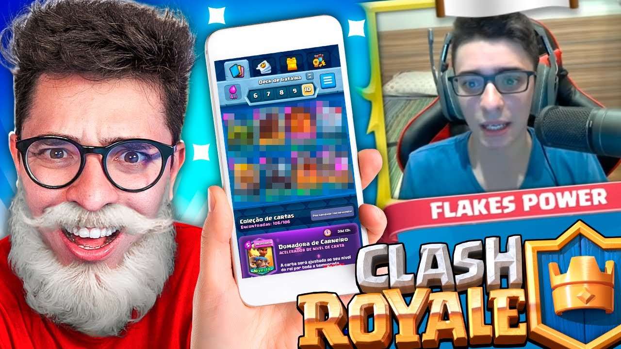 VOLTEI AO PASSADO! CLASH ROYALE EM 2016!