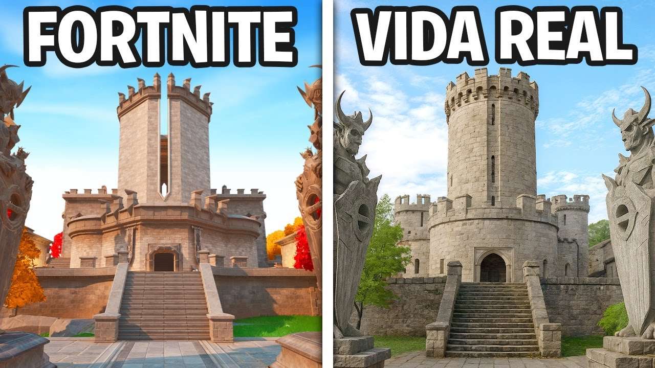 VISITEI A CIDADE DO FORTNITE NA VIDA REAL…
