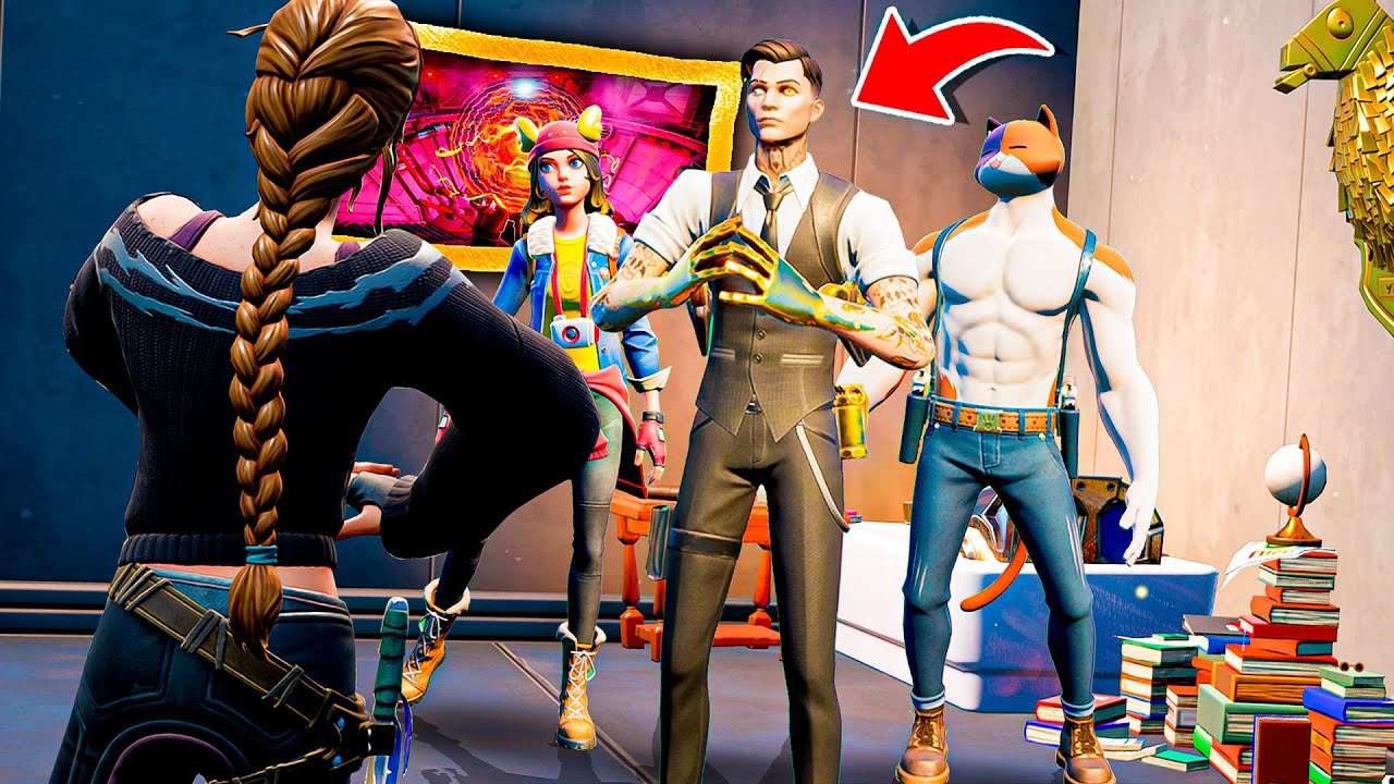 MIDAS ESTÁ DE VOLTA PARA A TEMPORADA 2?! Midas, Skye e Miausculos na temporada 2 Fortnite!