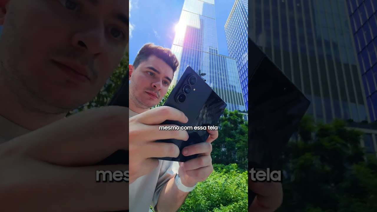 Novo Galaxy Z Fold7 chegou! #shorts