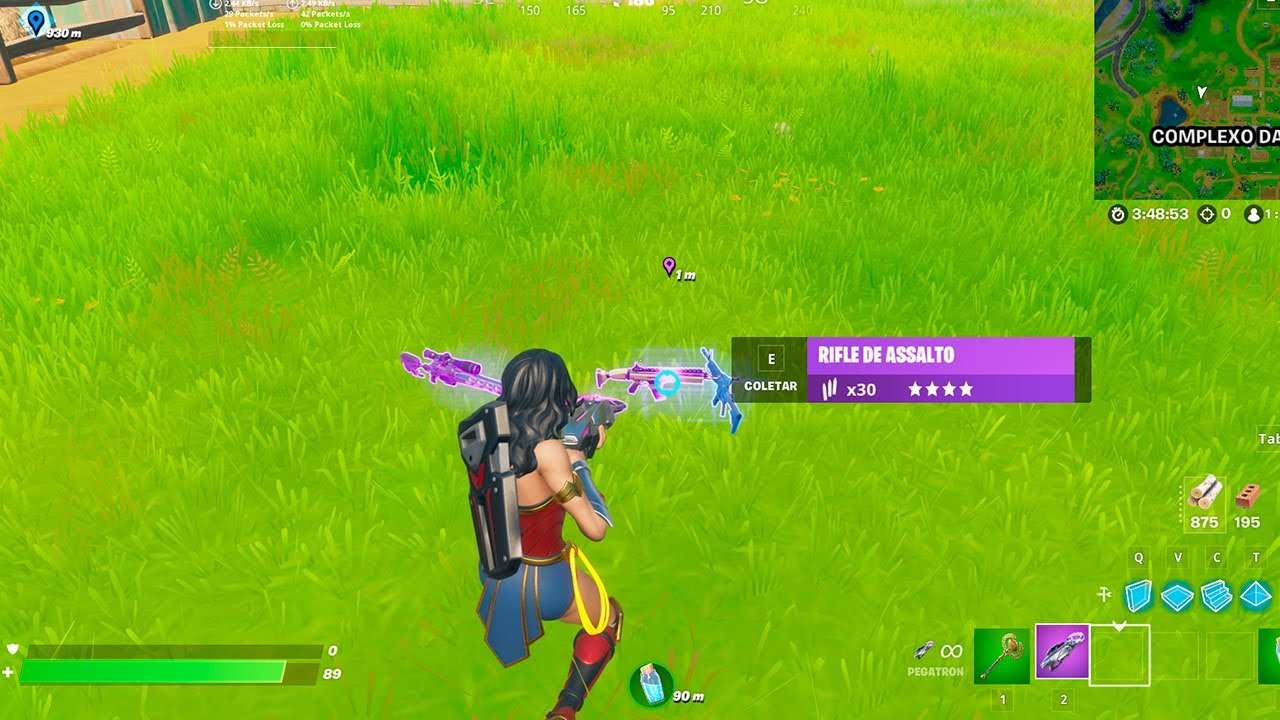 como deixar itens pequenos no fortnite #Shorts