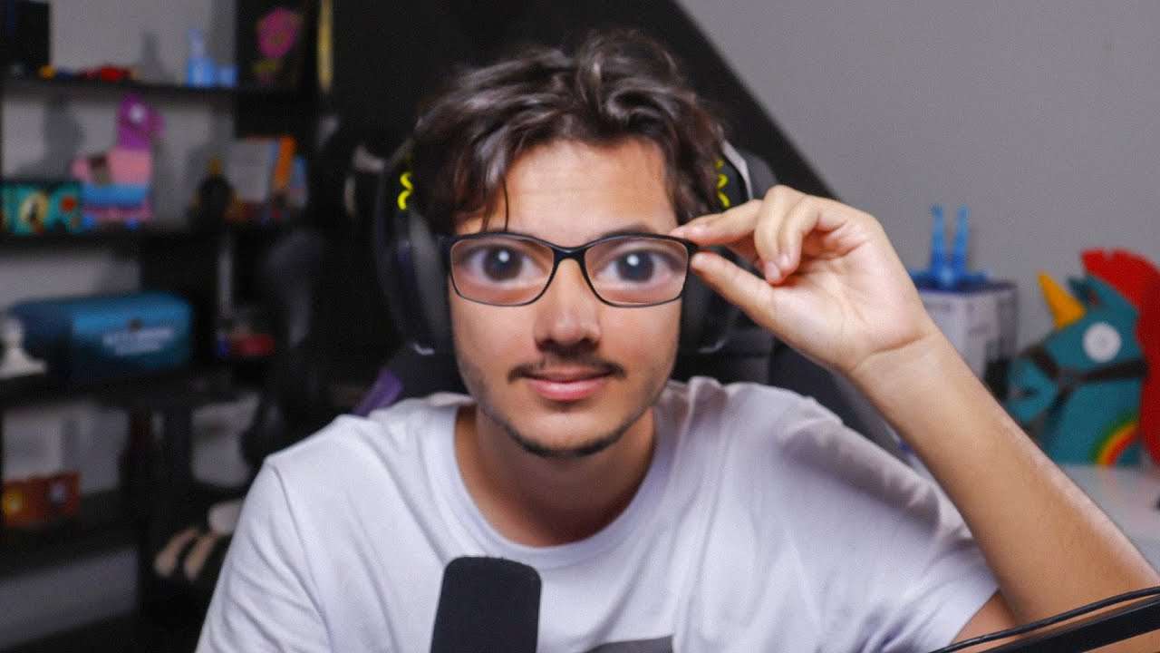 Joguei Fortnite Sem Enxergar NADA! (Desafio Extremo)