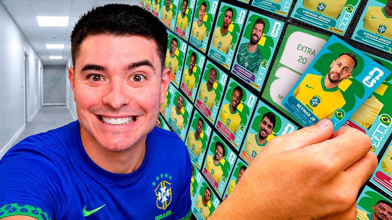 Meu álbum da copa está finalmente completo!