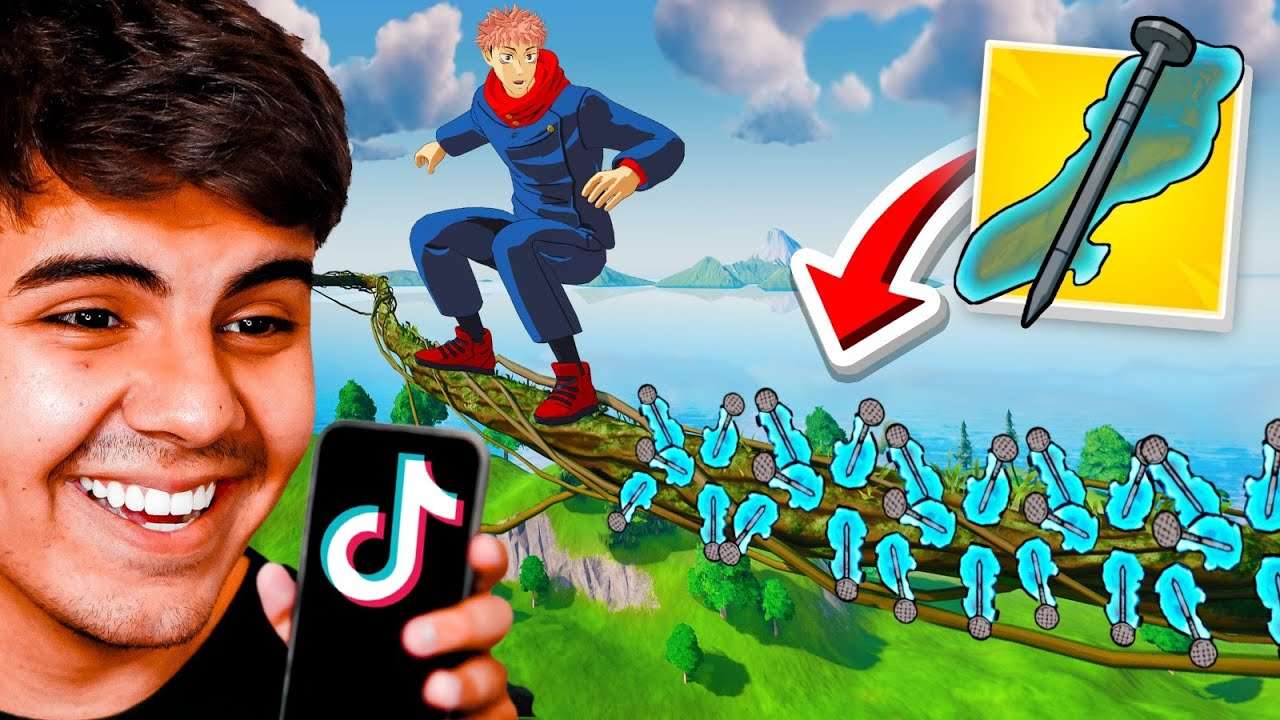 TESTANDO OS TIKTOKS MAIS VIRAIS DO FORTNITE! Ep. 35