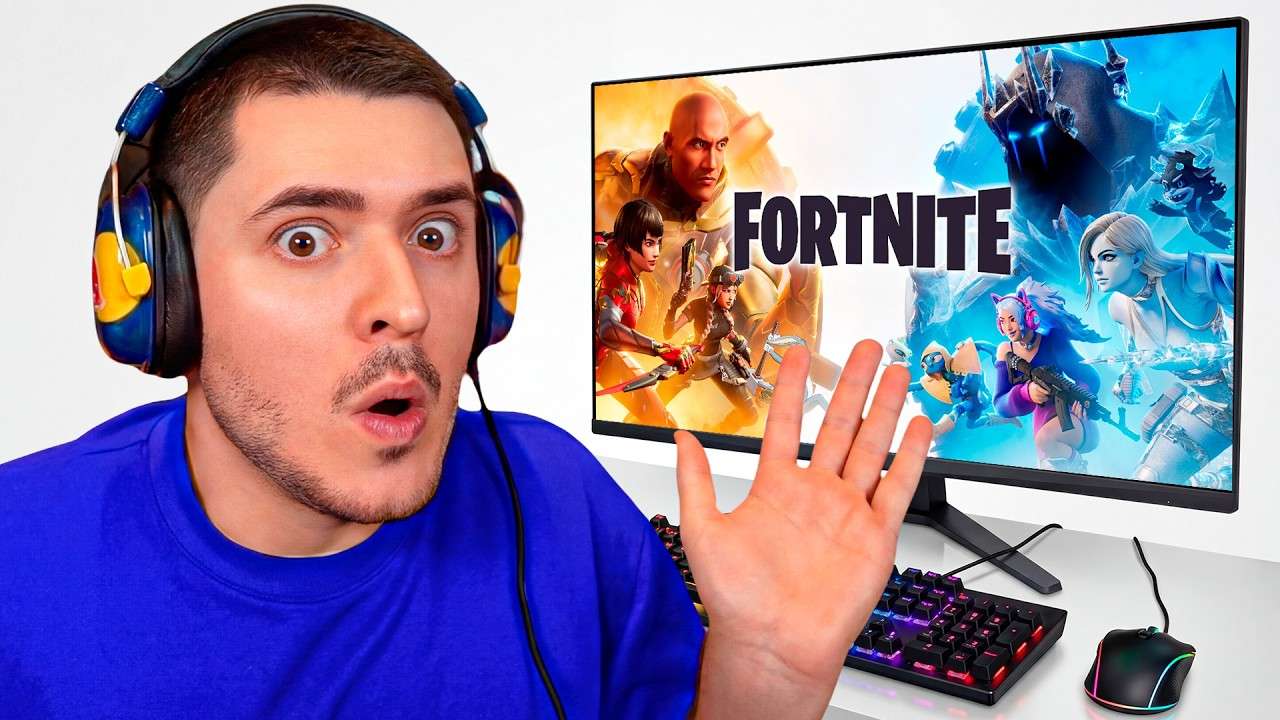 MINHA PRIMEIRA VEZ NA NOVA TEMPORADA DO FORTNITE!