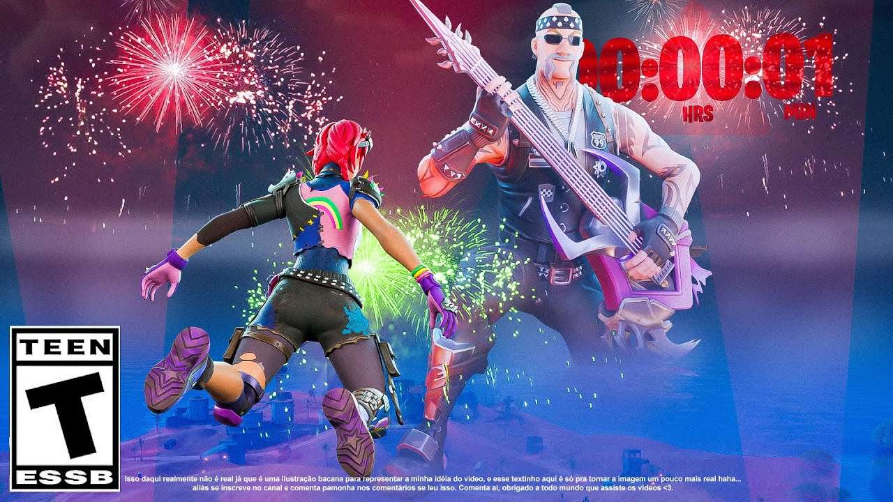 Novo EVENTO AO VIVO do METALLICA no Fortnite 🎸🔥