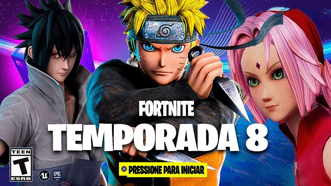 NARUTO, SASUKE, SAKURA E HINATA NO FORTNITE? Fortnite Rumor