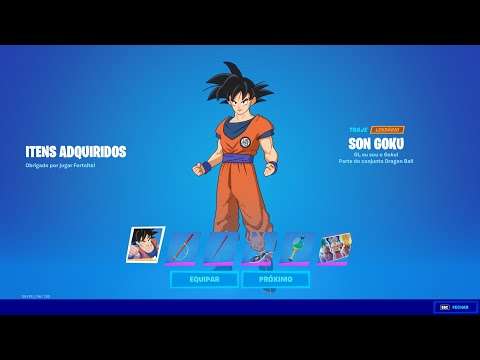 NÃO DEIXE O ITEM DO DRAGON BALL NO FORTNITE!
