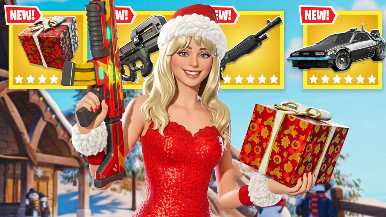 NOVO WINTERFEST no Fortnite (Skins Grátis, Itens e Muito Mais!)