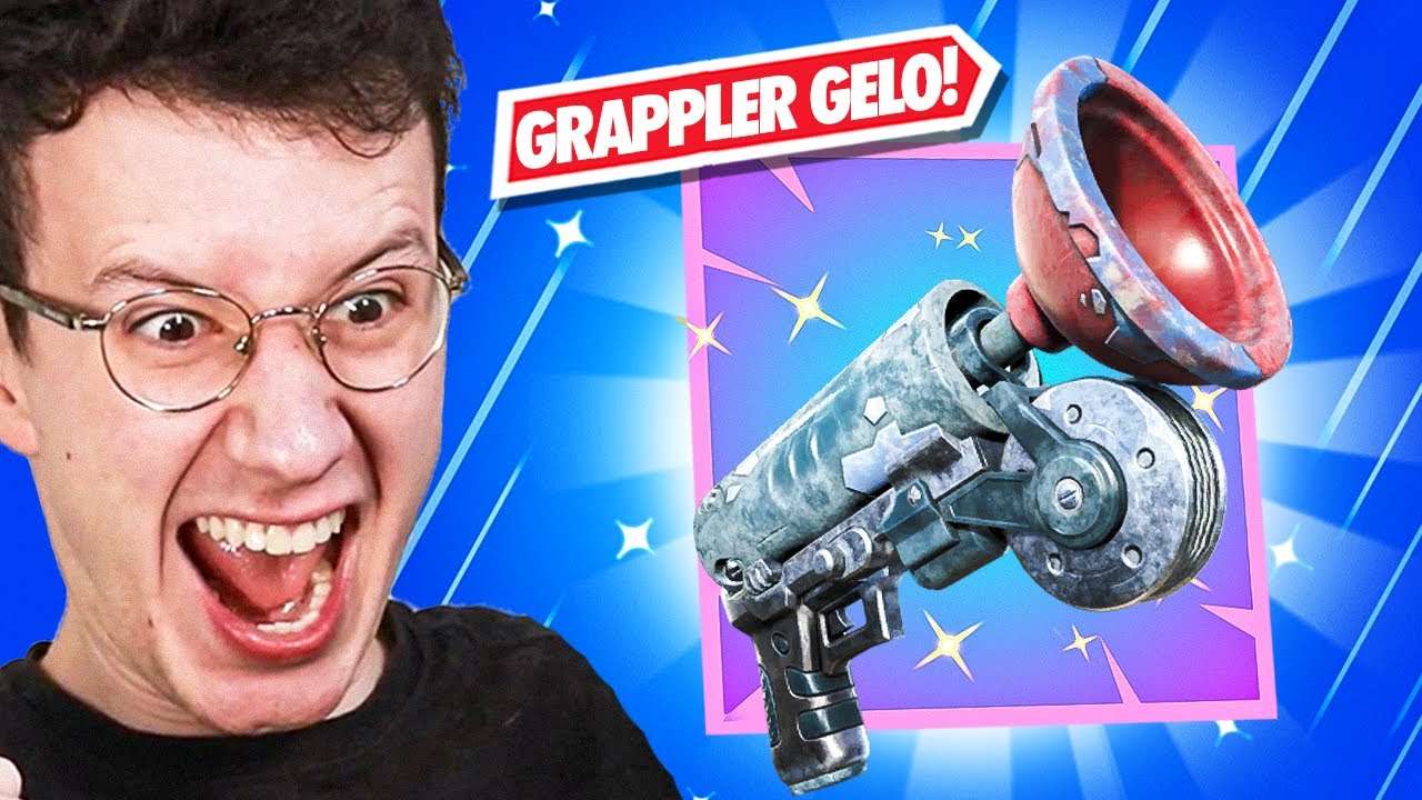 O *NOVO* GRAPPLER DE GELO EXÓTICO É... estranho - FORTNITE!!