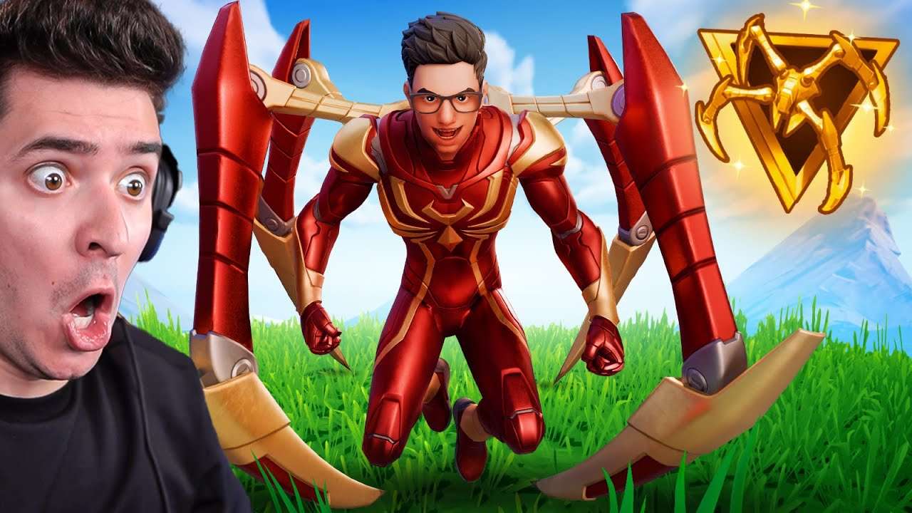 O HOMEM ARANHA DE FERRO CHEGOU AO FORTNITE!