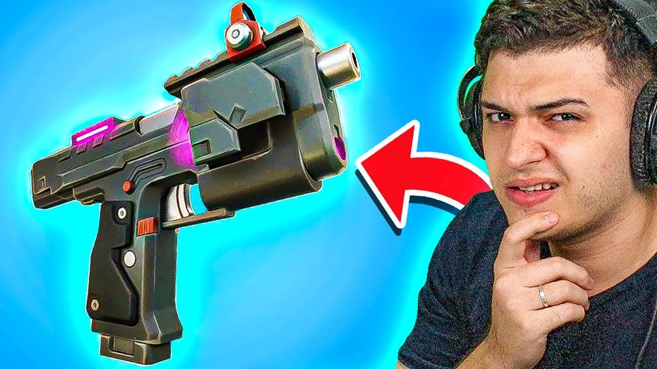 A NOVA PISTOLA INTELIGENTE DO FORTNITE É... 😒