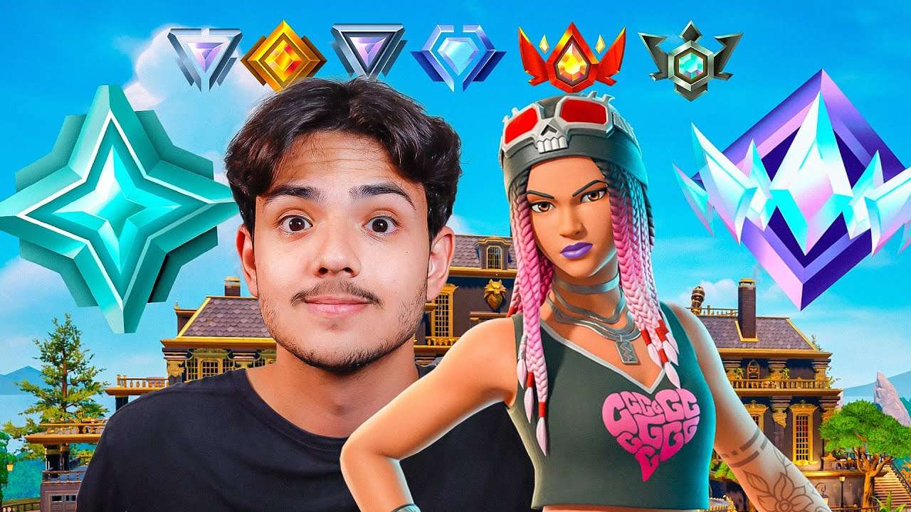 PLATINA até SURREAL no FORTNITE TEMPORADA 2