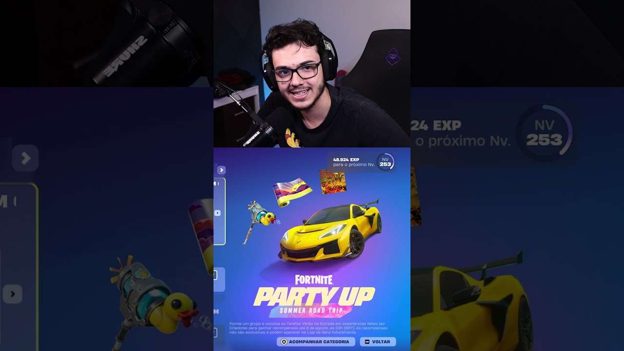 Epic Games DANDO CARRO Grátis!