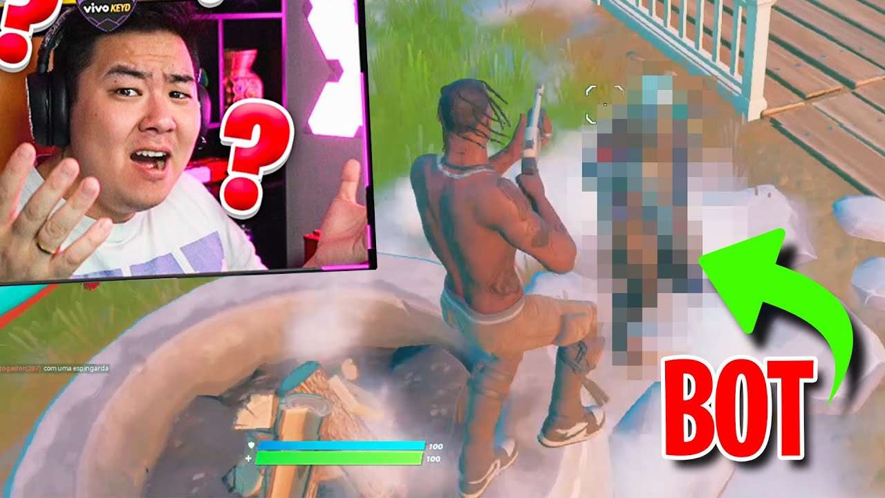 O BOT TINHA A SKIN MAIS RARA QUE TODAS AS MINHAS!! | FORTNITE