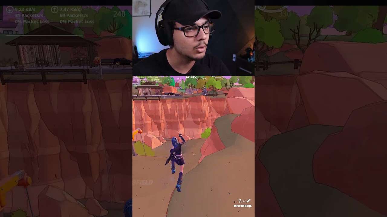 Por que eu SEMPRE morro de QUEDA?!