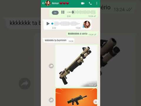 Minha Namorada Fez o Som das Armas no Fortnite