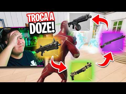 A CADA KILL TROCO A DOZE COM O INIMIGO!! *quem confia?* | FORTNITE