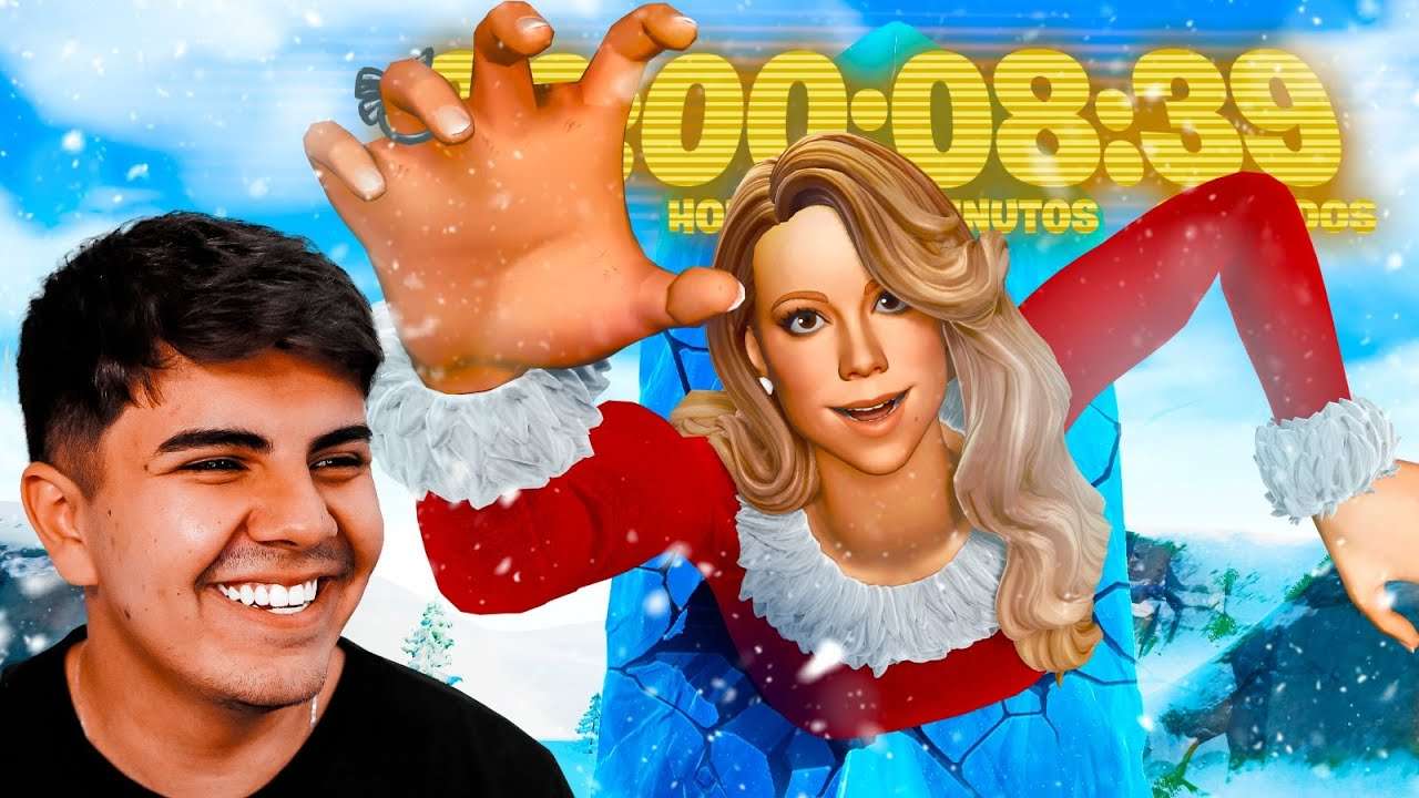 AGORA! 🟢 MINI-EVENTO AO VIVO NATAL MARIAH CAREY NO FORTNITE! | APOIE: DENGOSO